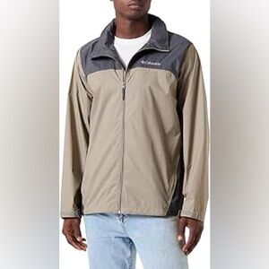Columbia Rain Jacket Mens Hooded Grey
Windbreaker Coat Waterproof Glennaker II